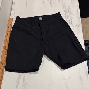 Origin Maine Men's Flat Front Shorts- Black 34